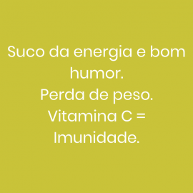 Suco Prensado a Frio - Happy 300ml